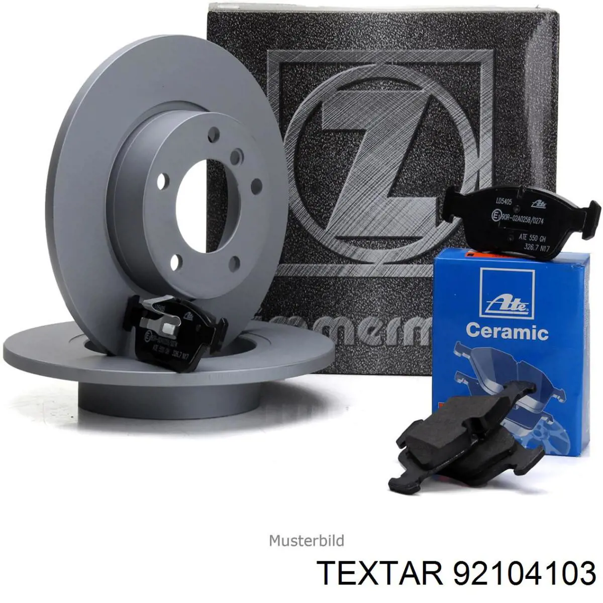 Disco de freno trasero Textar 92104103 precio, desde 23,05 EUR