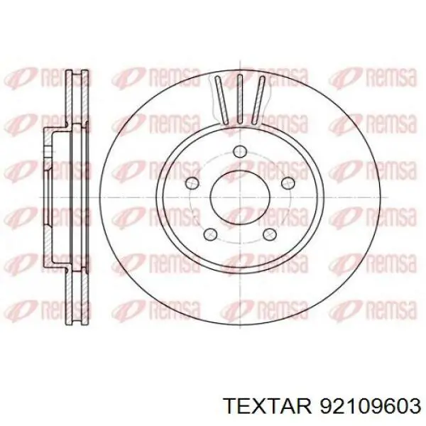 Freno de disco delantero Jaguar X-type CF1