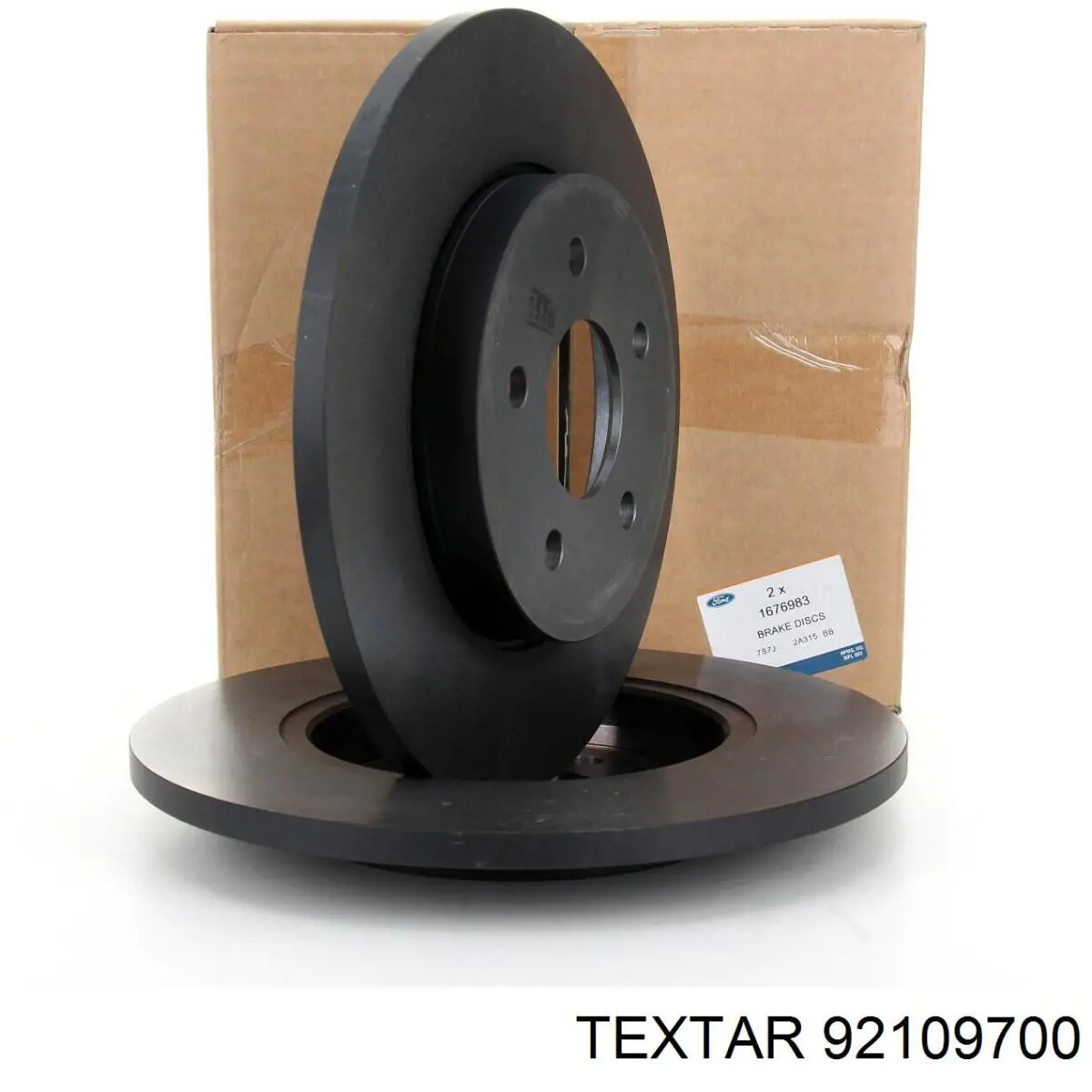 Disco de freno trasero Jaguar X-type CF1