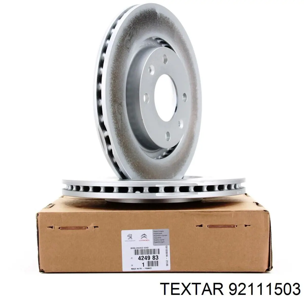 92111503 Textar Discos