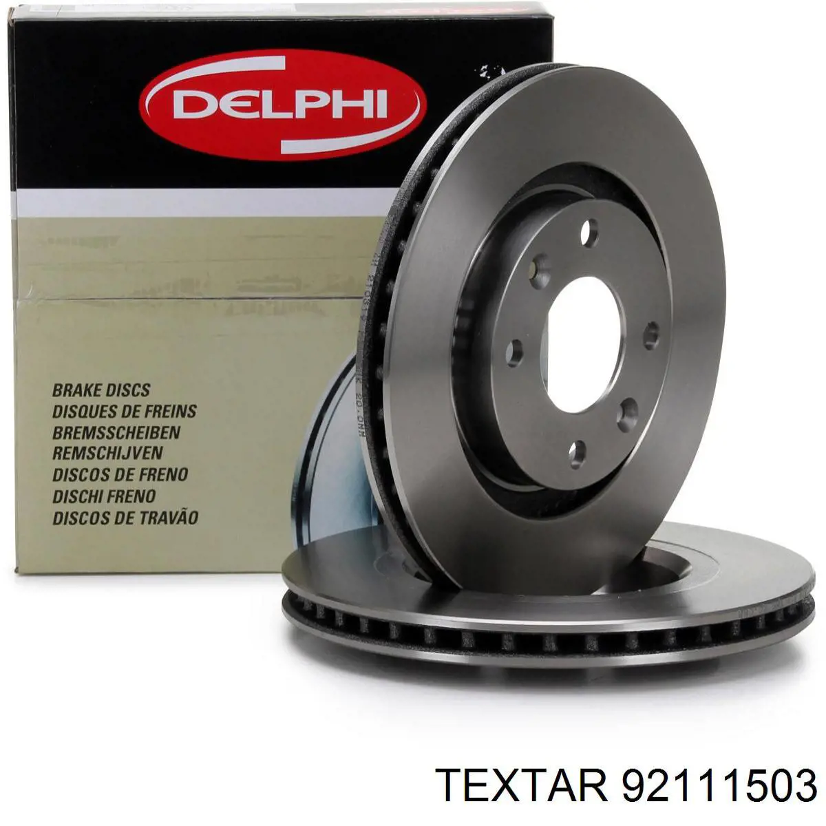 Comprar 92111503 Textar Freno de disco delantero