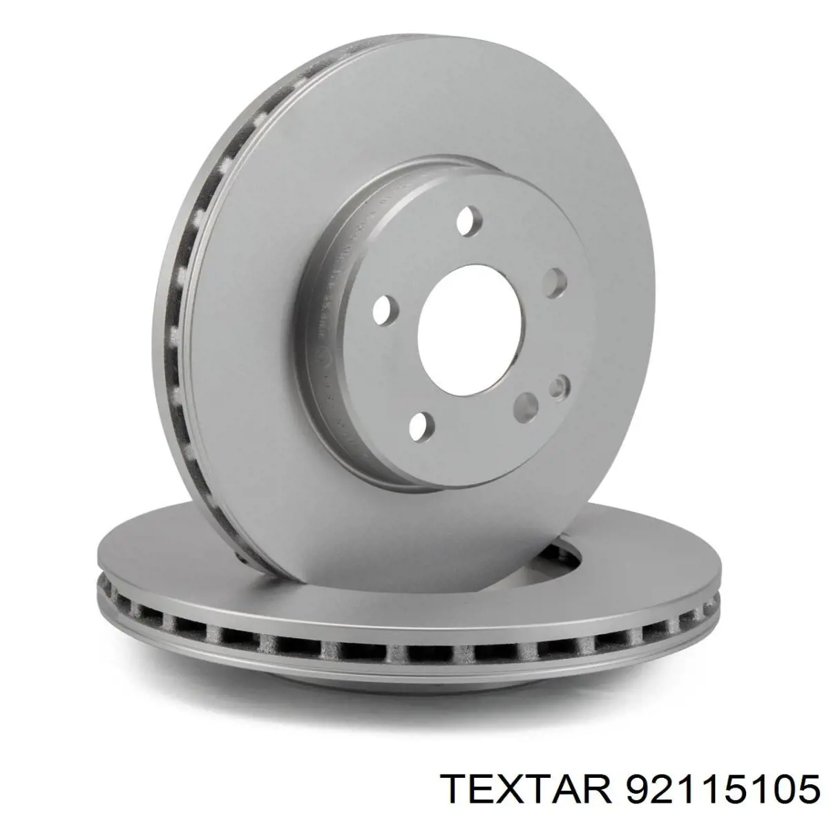 Disco de freno delantero Textar 92115105