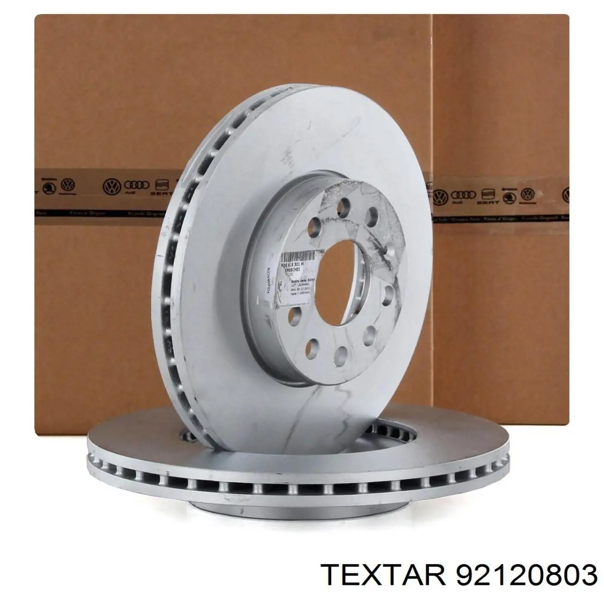 Freno de disco delantero Volkswagen Caddy 2 9K9