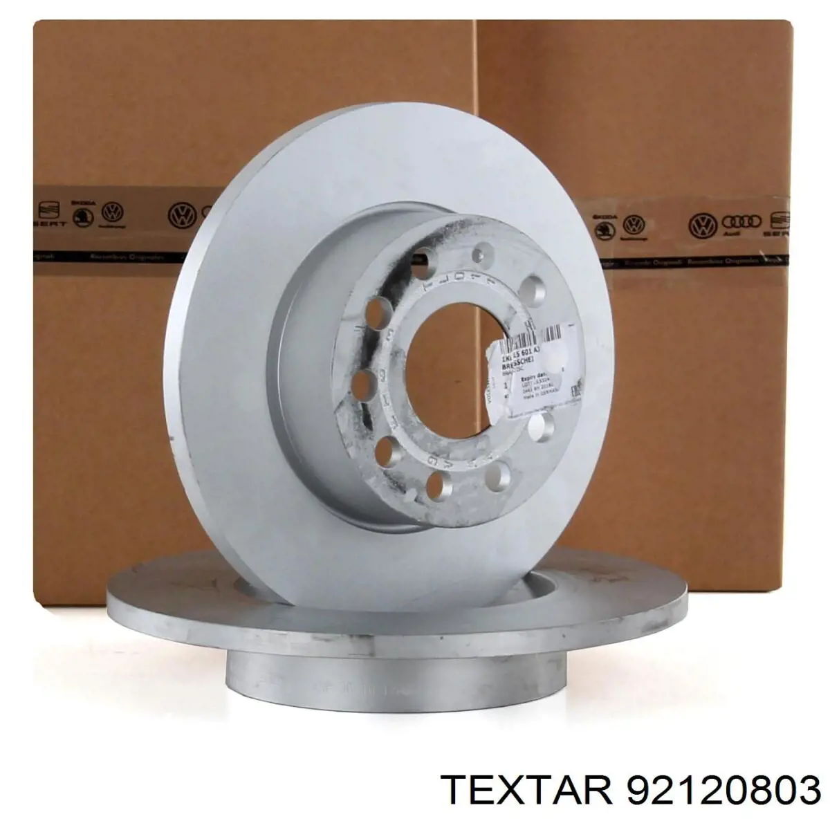 Freno de disco delantero Volkswagen Caddy 2 9K9