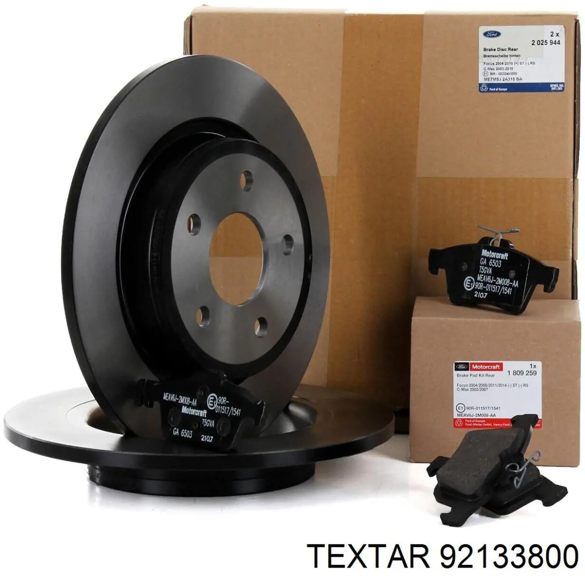 Disco de freno trasero Volvo V40 525, 526