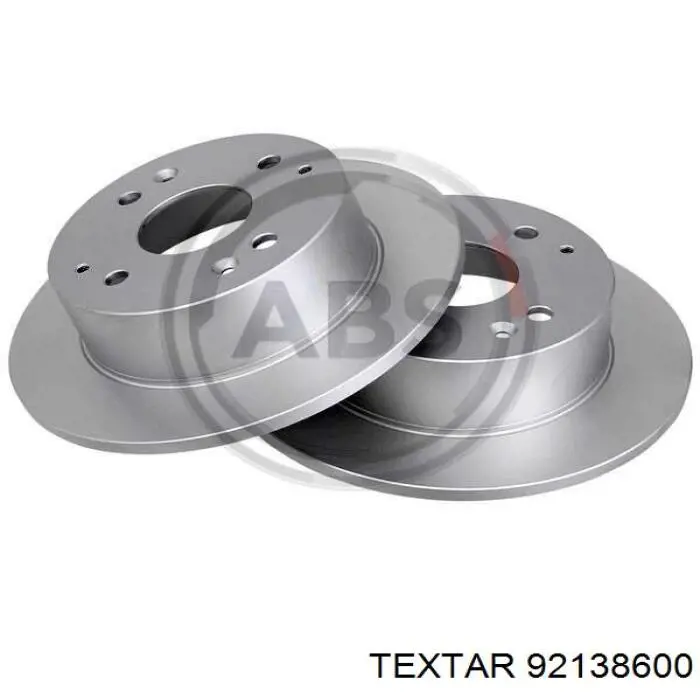 Comprar 92138600 Textar Disco de freno trasero