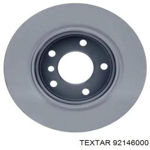 92146000 Textar disco de freno trasero