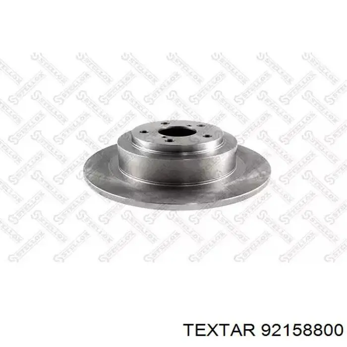 Frenos traseros Textar 92158800