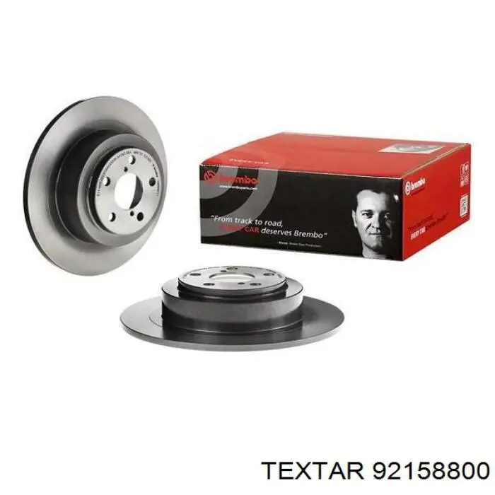 Disco de freno trasero Textar 92158800 precio, desde 40,50 EUR