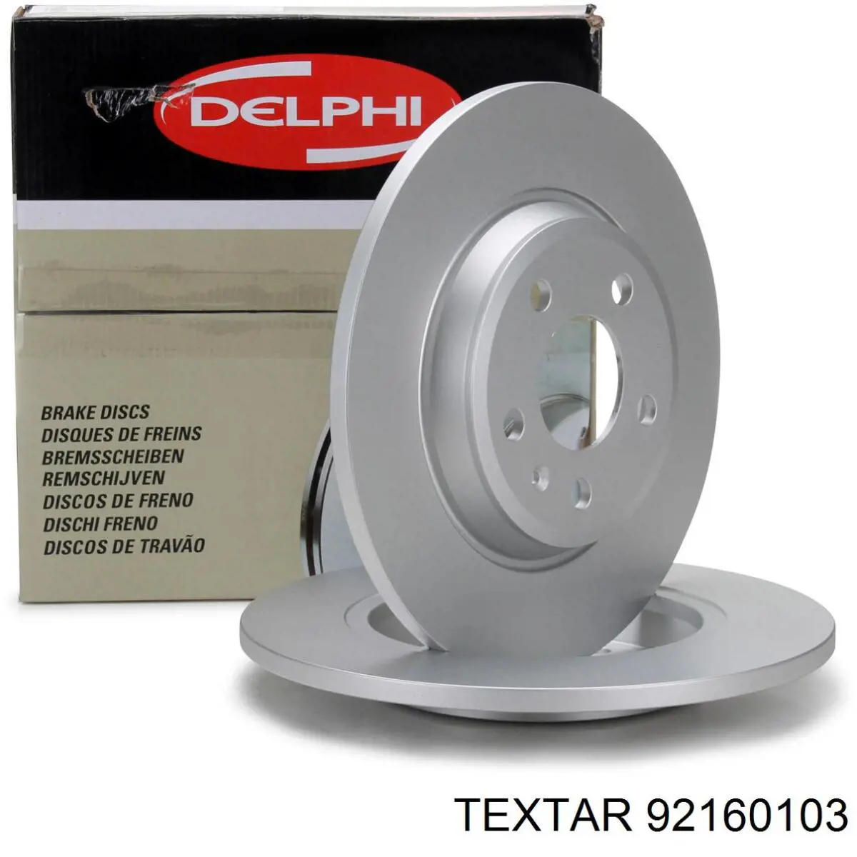 Comprar 92160103 Textar Disco de freno trasero