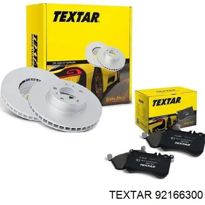 92166300 Textar freno de disco delantero