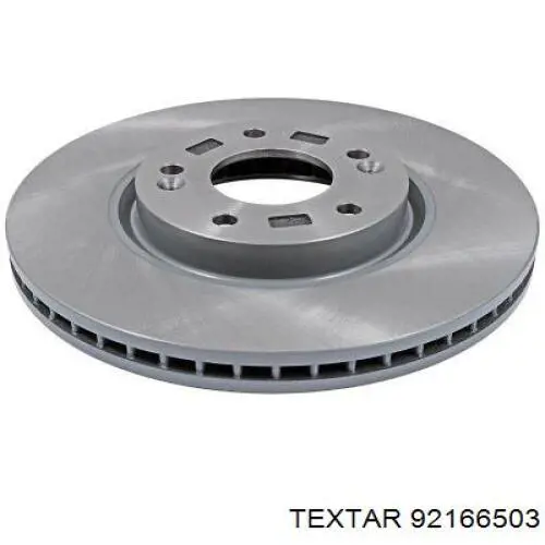 Disco de freno delantero Textar 92166503