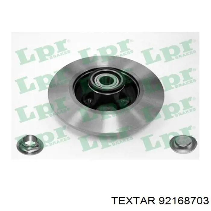 Disco de freno trasero Textar 92168703 precio, desde 59,53 EUR