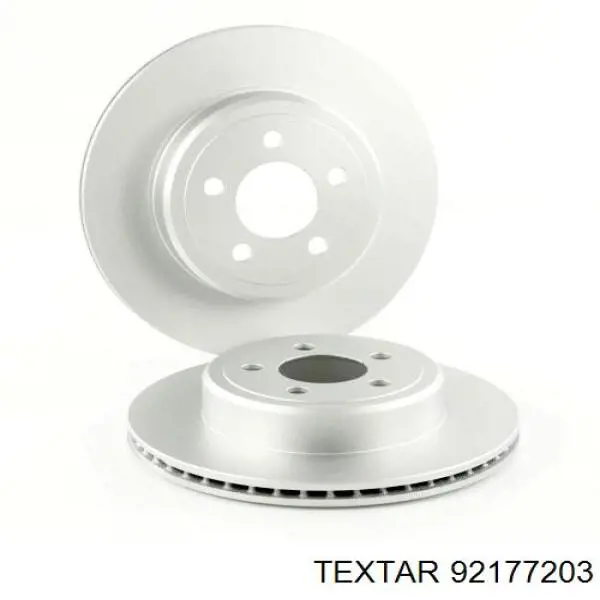 92177203 Textar disco de freno trasero