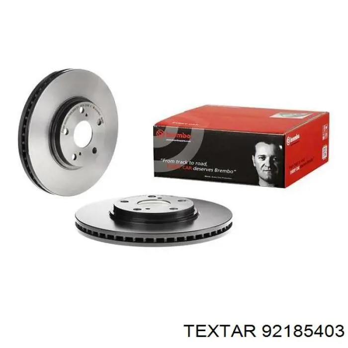 92185403 Textar freno de disco delantero