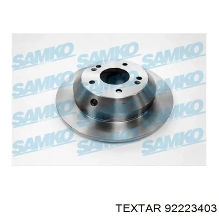 Disco de freno trasero Textar 92223403 precio, desde 38,32 EUR