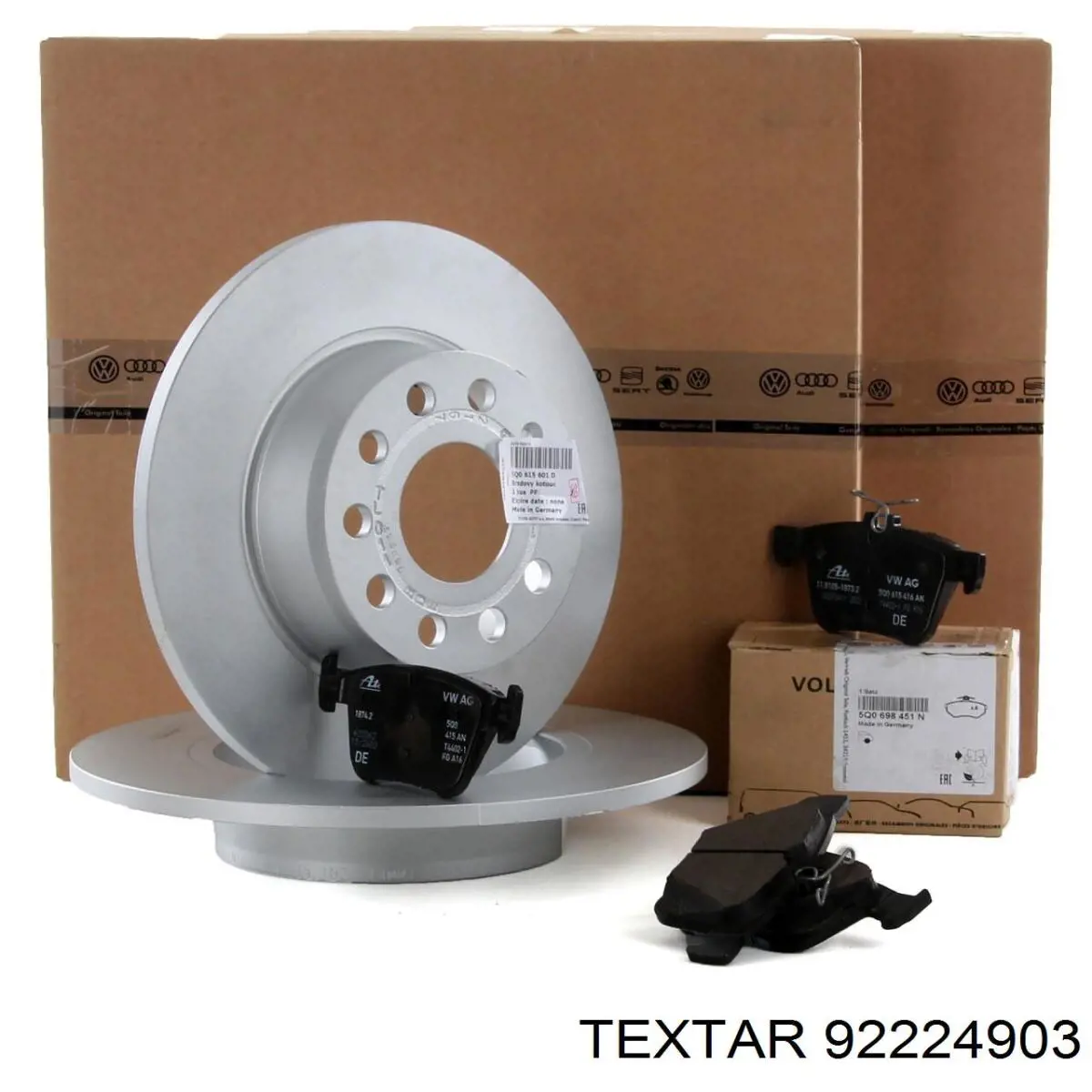 Comprar 92224903 Textar Disco de freno trasero