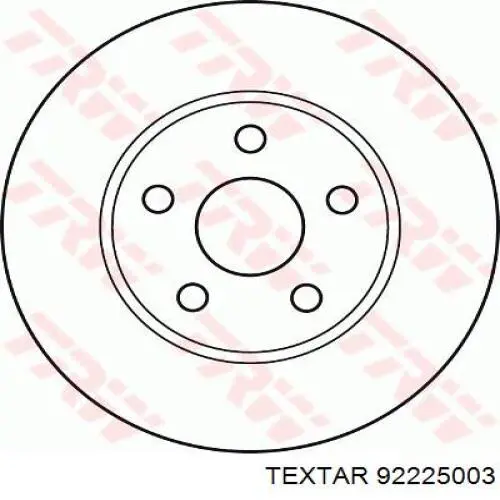 Comprar 92225003 Textar Freno de disco delantero