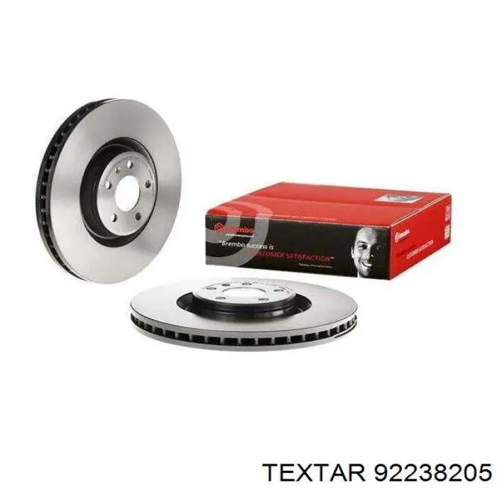 Disco de freno 92238205 Textar