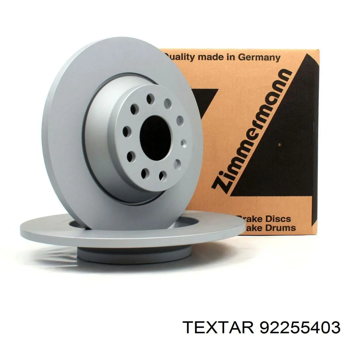 Disco de freno trasero 92255403 Textar