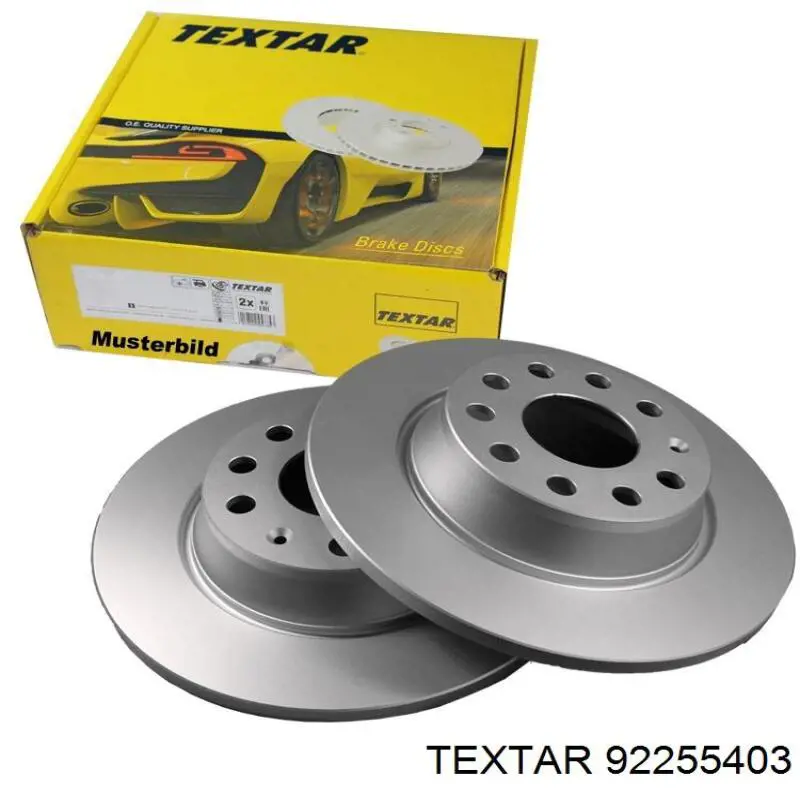 92255403 Textar Freno de disco trasero