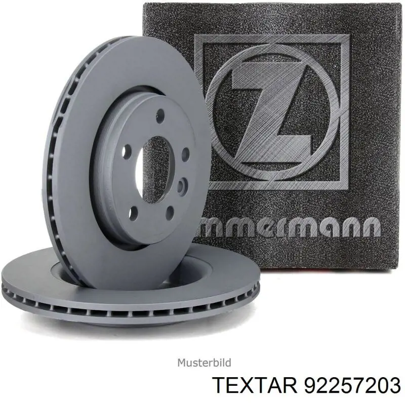 Comprar 92257203 Textar Disco de freno trasero