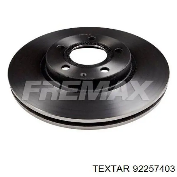 Disco de freno delantero Textar 92257403