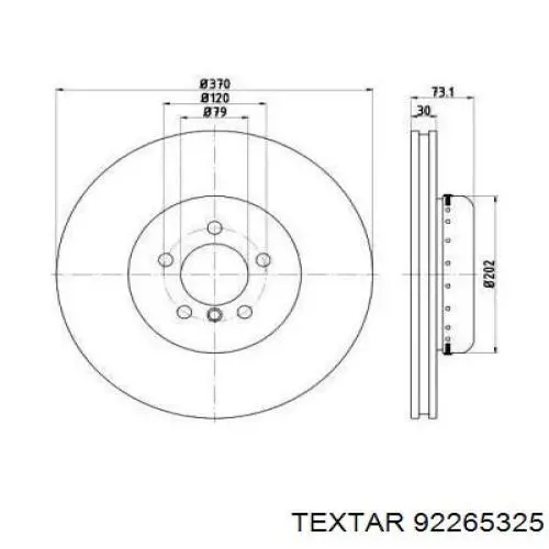 Frenos delanteros Textar 92265325 precio, desde 126,70 EUR