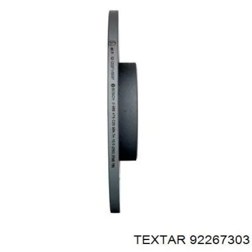 Disco de freno trasero Textar 92267303 precio, desde 36,45 EUR