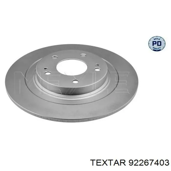 Comprar 92267403 Textar Disco de freno trasero
