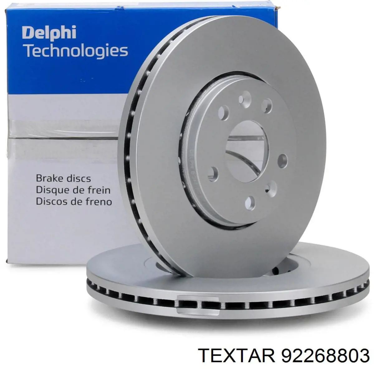 Disco de freno delantero Textar 92268803
