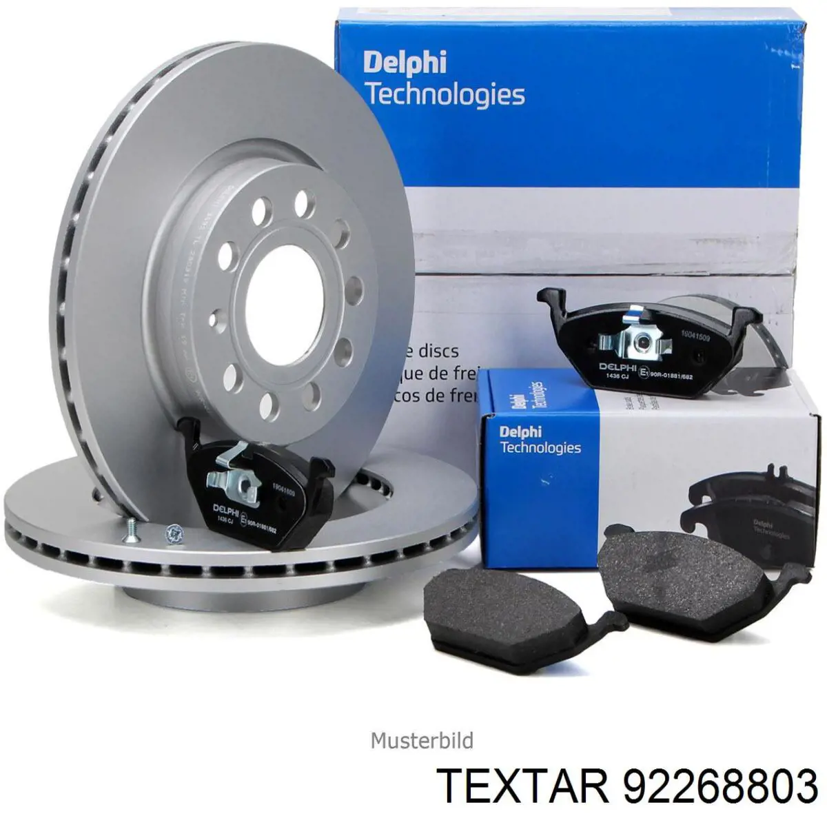 Comprar 92268803 Textar Freno de disco delantero