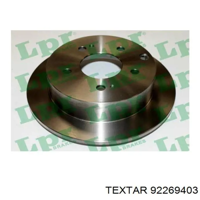 Comprar 92269403 Textar Disco de freno trasero