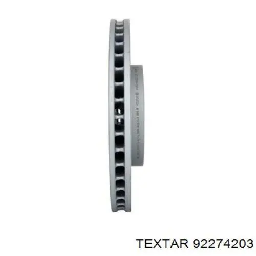 Disco de freno 92274203 Textar