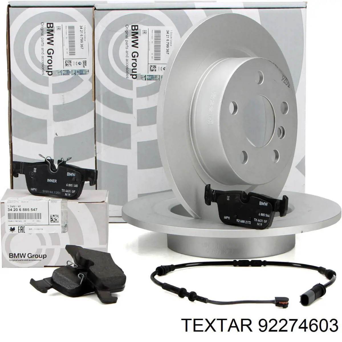 Disco de freno trasero Textar 92274603 precio, desde 32,50 EUR