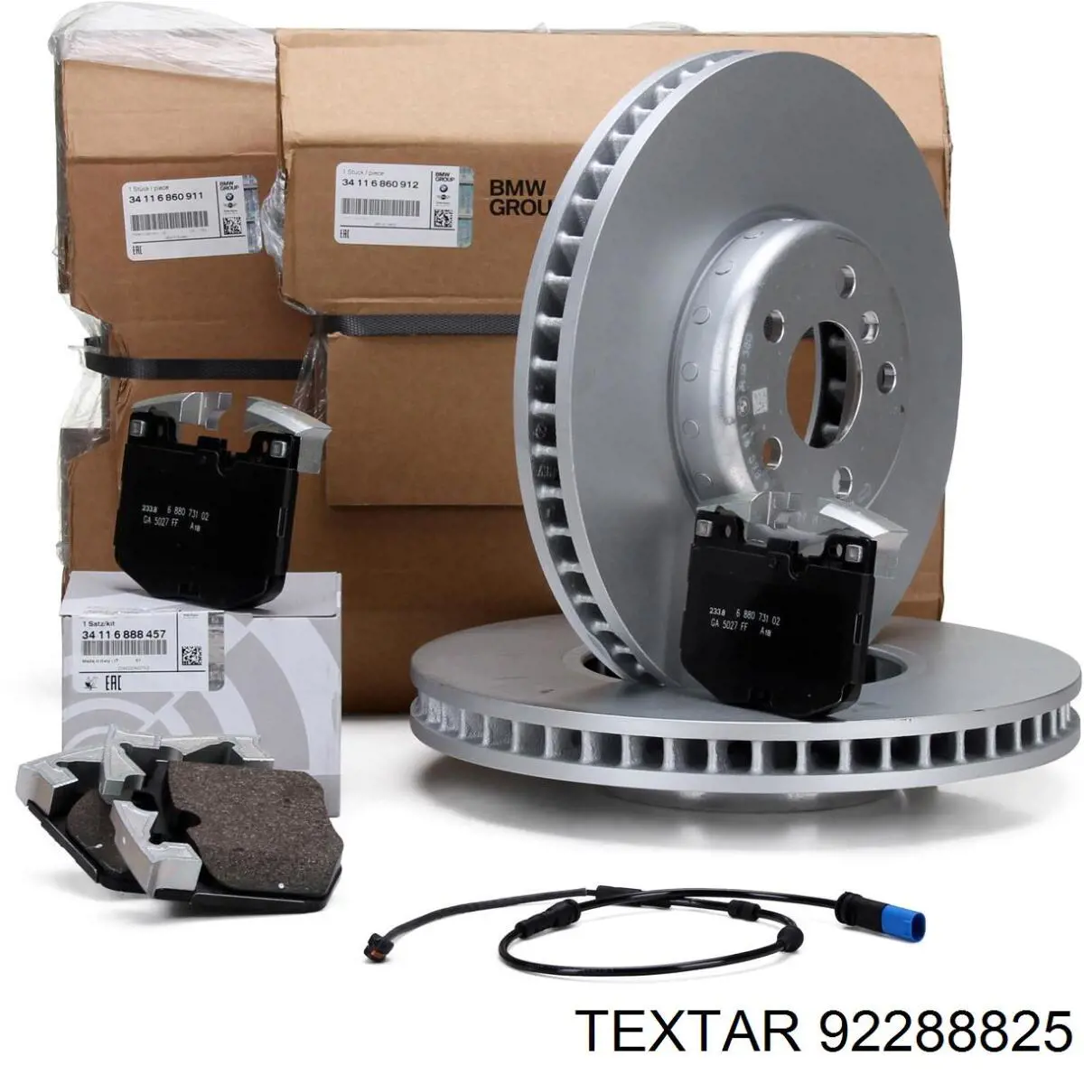 92288825 Textar Discos