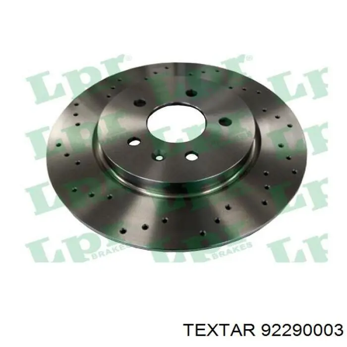 Disco de freno trasero 108196 Febi