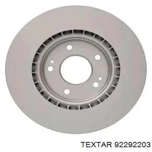 Disco de freno 92292203 Textar