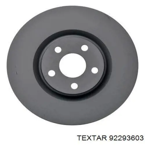 92293603 Textar freno de disco delantero