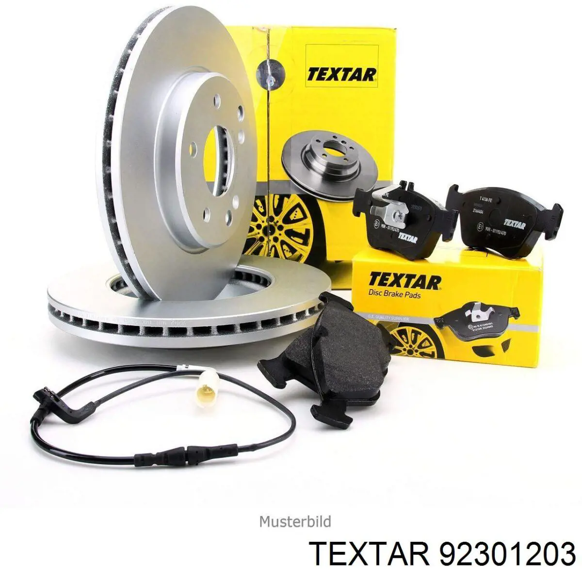 92301203 Textar freno de disco delantero