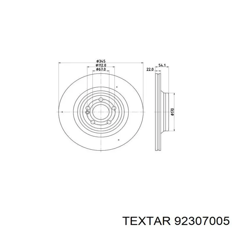 Comprar A1674238900 Mercedes Disco de freno trasero