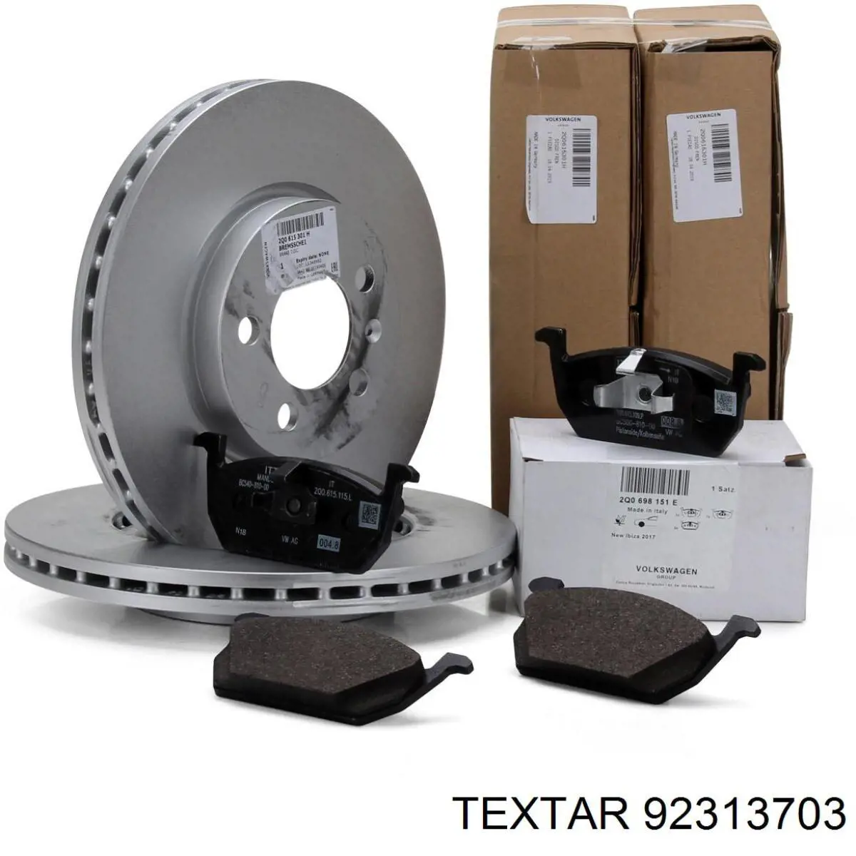 Frenos delanteros Textar 92313703 precio, desde 40,60 EUR
