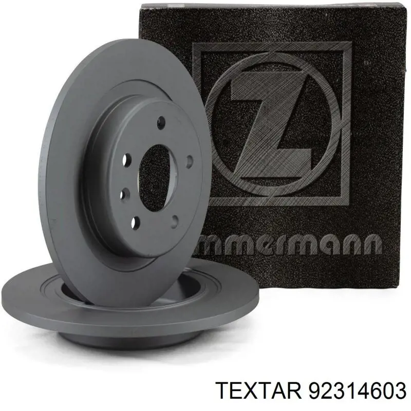 Comprar 92314603 Textar Disco de freno trasero