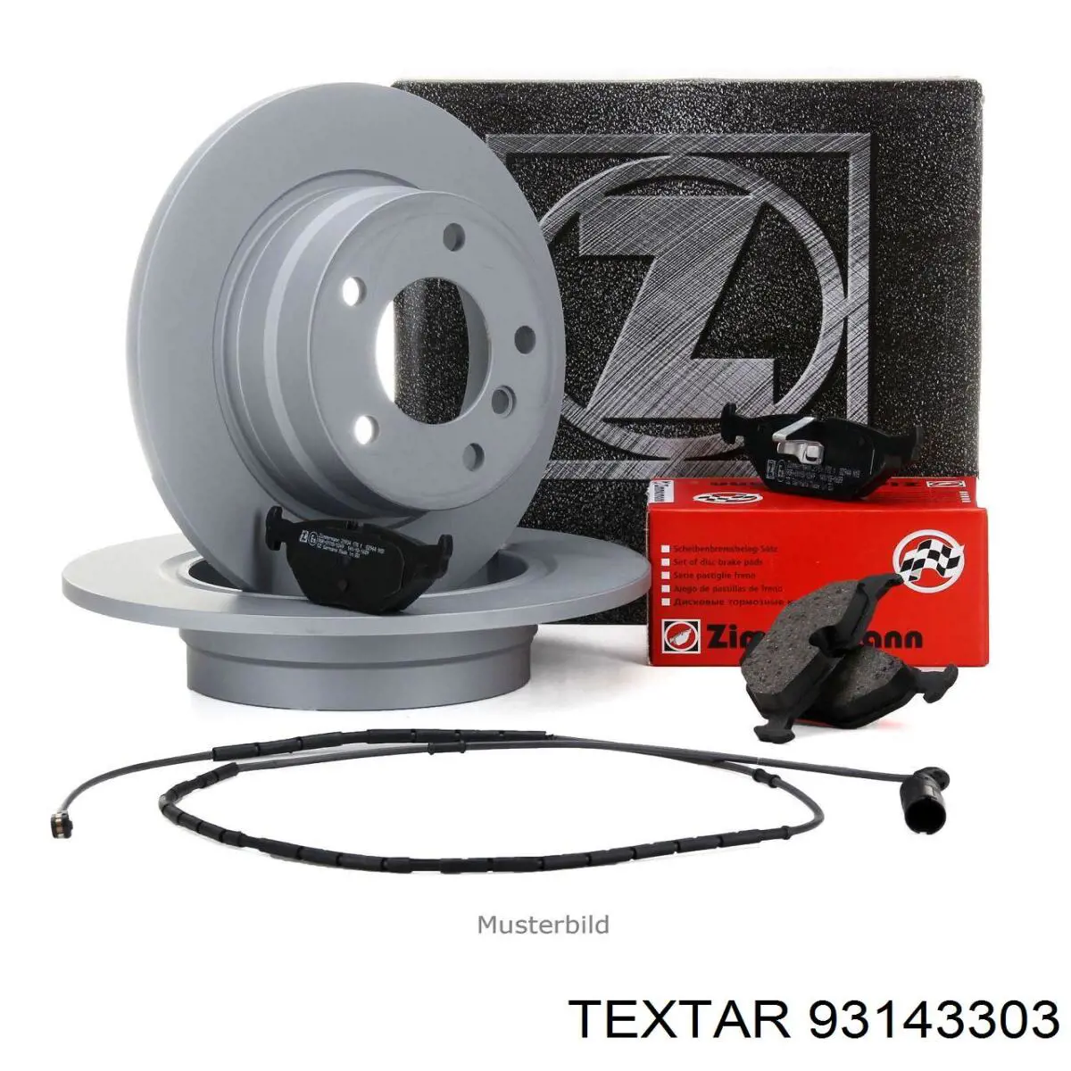 Comprar 93143303 Textar Disco de freno trasero