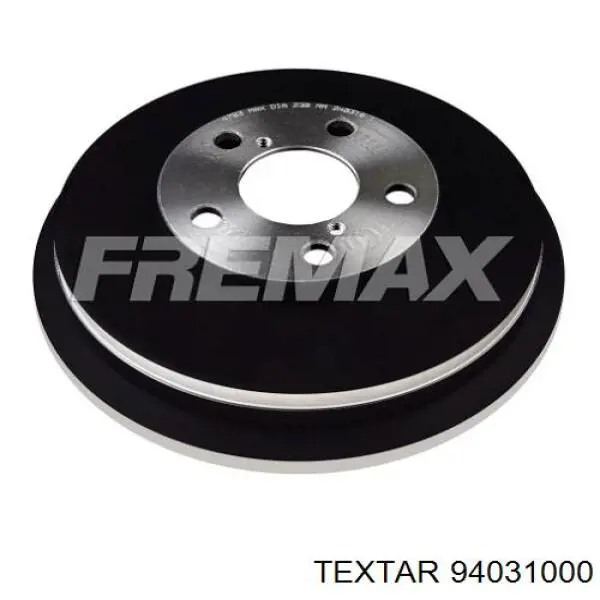 Tambor de freno trasero 94031000 Textar