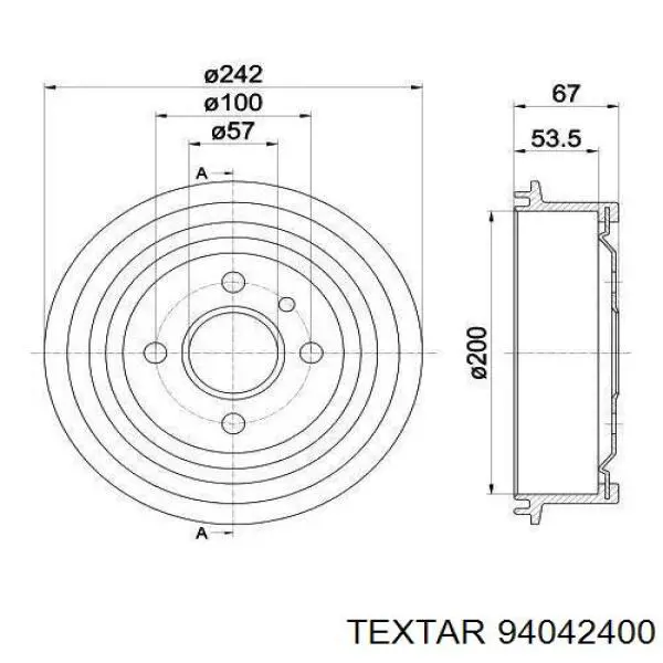 Comprar 8200290352 Renault (RVI) Tambor de freno trasero