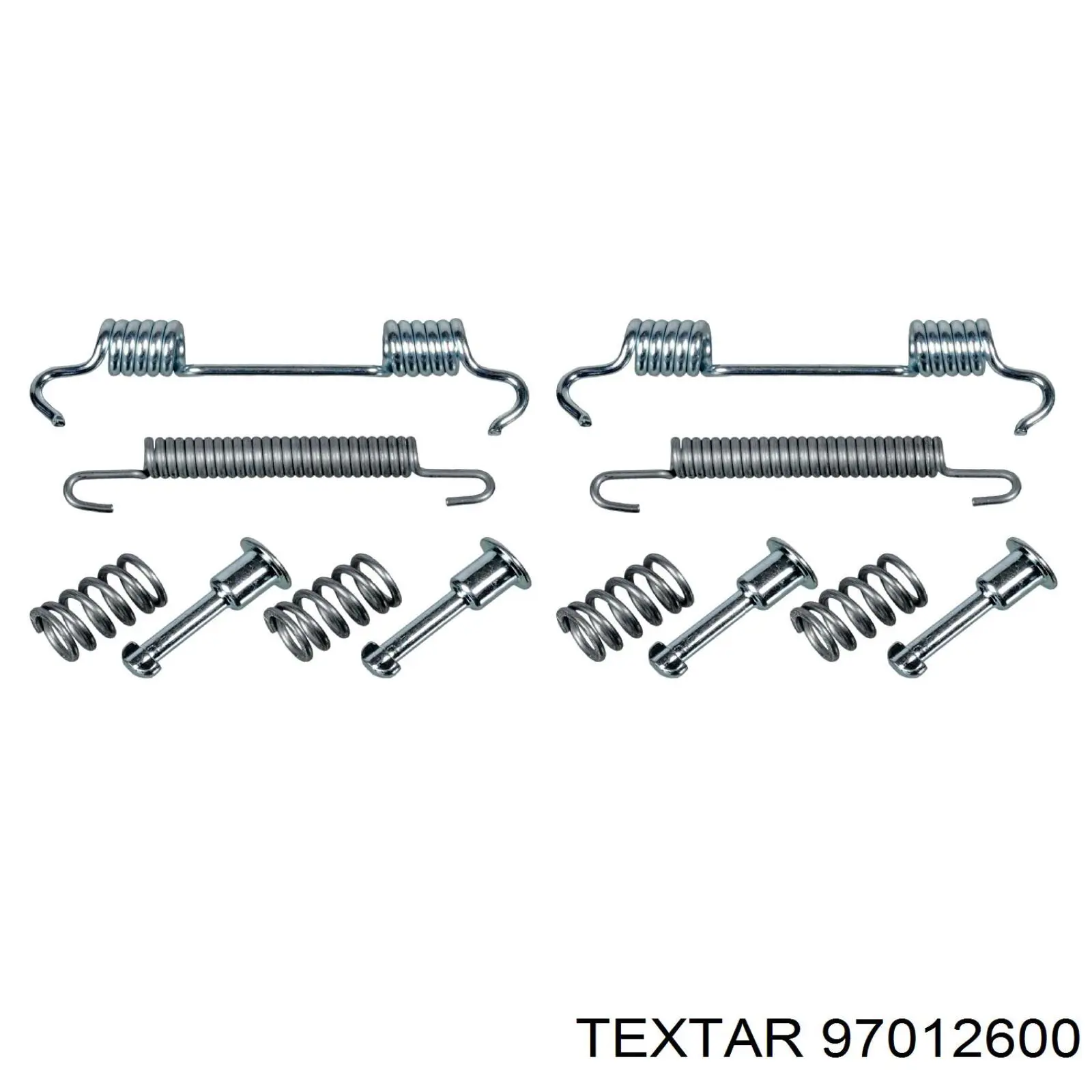 97012600 Textar juego de reparación, pastillas de frenos