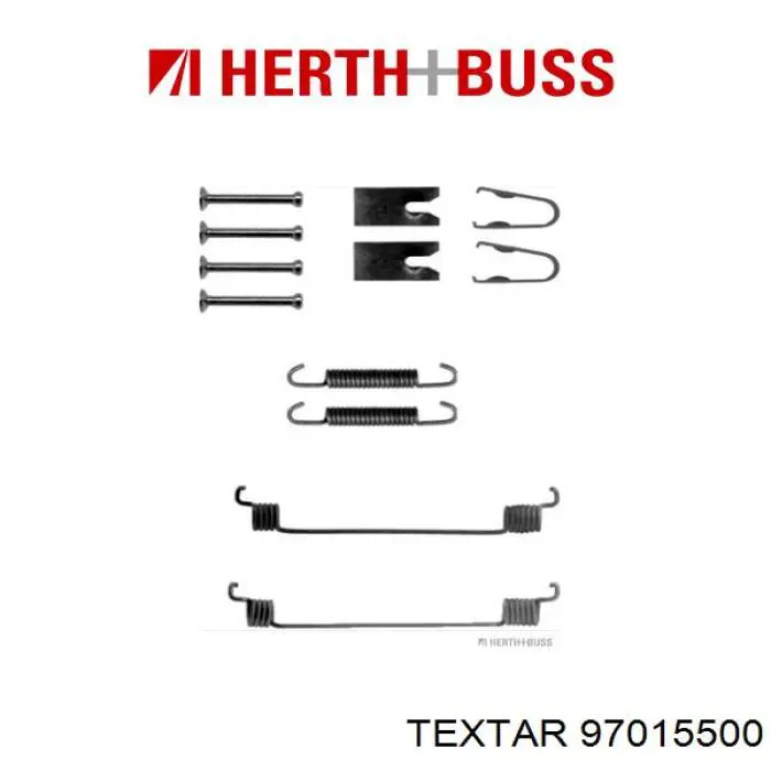 Comprar 1522222 Ford Kit de montaje de zapatas de freno traseras