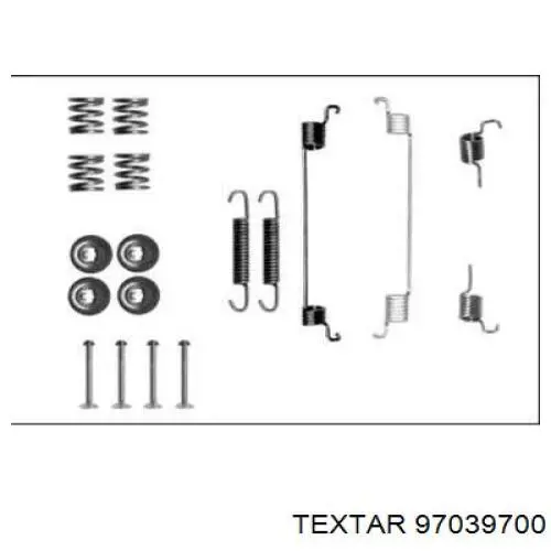 Comprar 182062 Febi Kit de montaje de zapatas de freno traseras