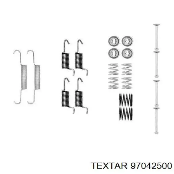 D31081A Autofren kit de montaje, zapatas de freno traseras